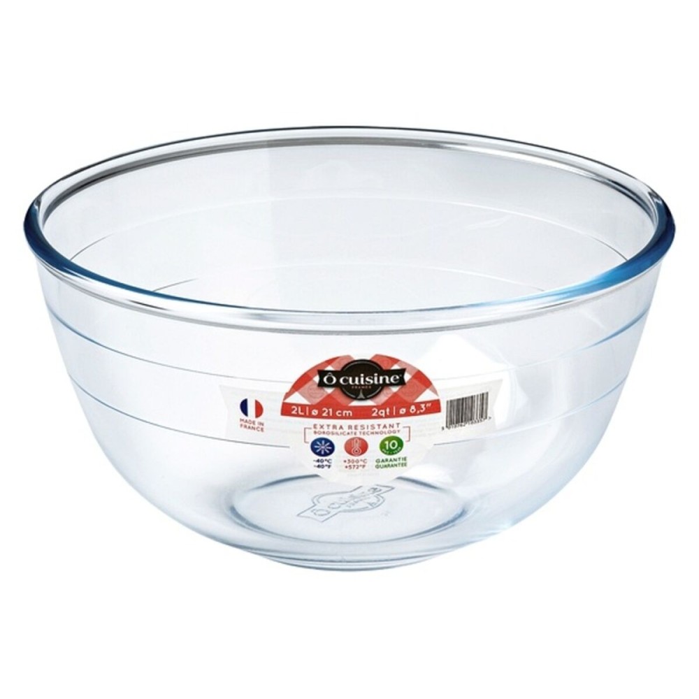 Mixing Bowl Ô Cuisine O Transparent Glass