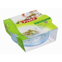 Plat de Four Pyrex Steam&Care Transparent verre