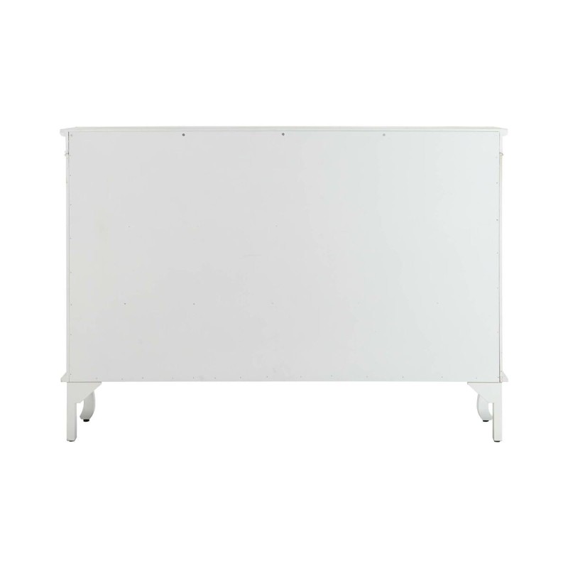 Buffet DKD Home Decor Blanc Verre Sapin 142,5 x 40,5 x 101,5 cm