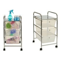 Chest of drawers Berilo YS-A3CL Transparent 3 drawers