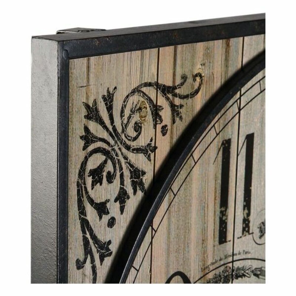 Wall Clock Versa Wood (59,5 x 5,5 x 59,5 cm)