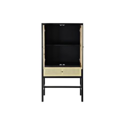 Cupboard DKD Home Decor 80 x 38 x 160 cm Fir Natural Black