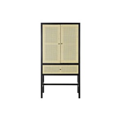 Armoire DKD Home Decor 80 x 38 x 160 cm Sapin Naturel Noir