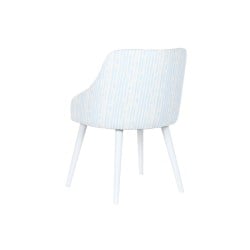 Chaise DKD Home Decor Bleu Blanc 53 x 57 x 79 cm