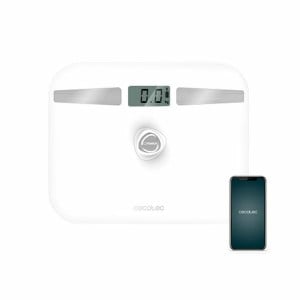 Balance Numérique de Salle de Bain Cecotec EcoPower 10200 Smart LCD Bluetooth 180 kg Blanc 180 kg