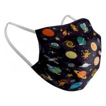 Masque en tissu hygiénique réutilisable Space Enfant