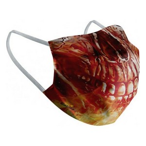 Hygienic Reusable Fabric Mask Adult Male Demon