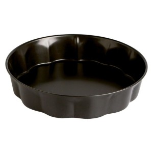 Cake Mould Quid Sweet Grey Black Metal 28 x 5 cm