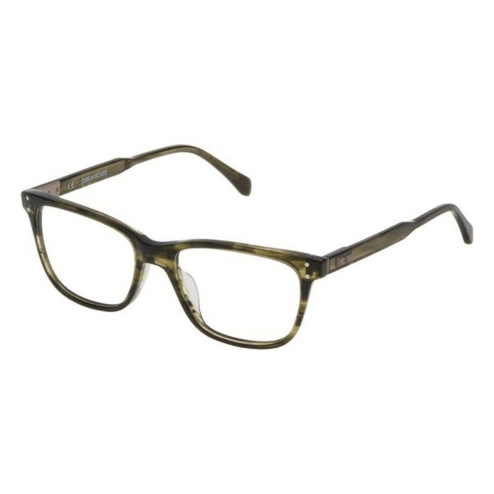 Men' Spectacle frame Zadig & Voltaire VZV181520P90 Green Ø 52 mm