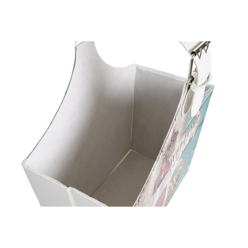 Porte-revues DKD Home Decor 40 x 18 x 41 cm Multicouleur Carton méditerranéen (2 Unités)