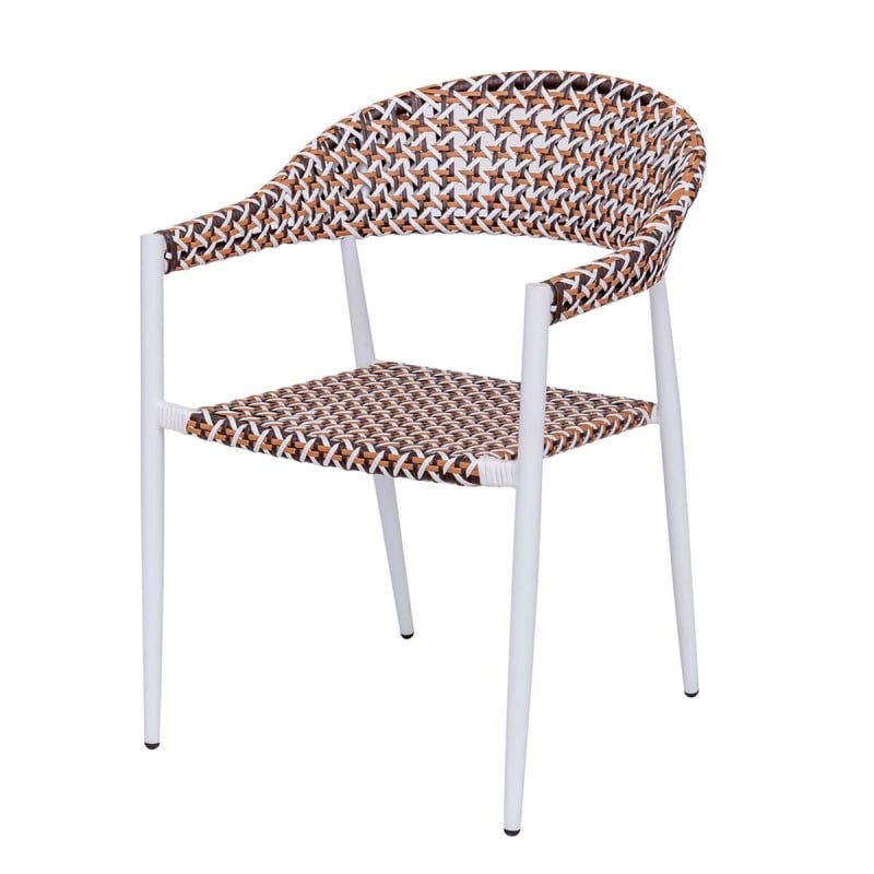 Garden chair Nadia Biscuit Aluminium