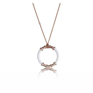 Ladies' Pendant Time Force TS5136CR 45 cm