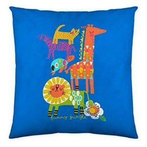 Housse de coussin Cool Kids Funny Jungle (50 x 50 cm)