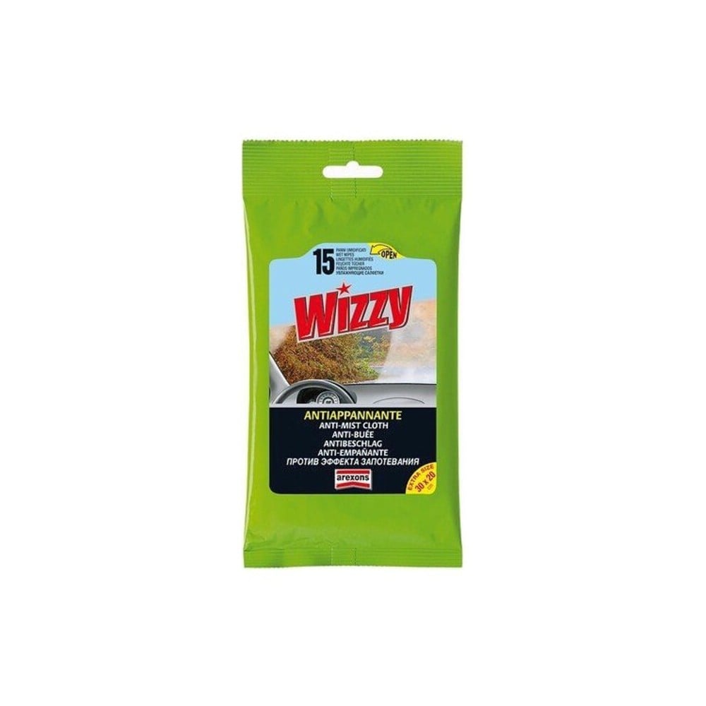 Anti-buée Arexons Wizzy Lingettes (15 uds)