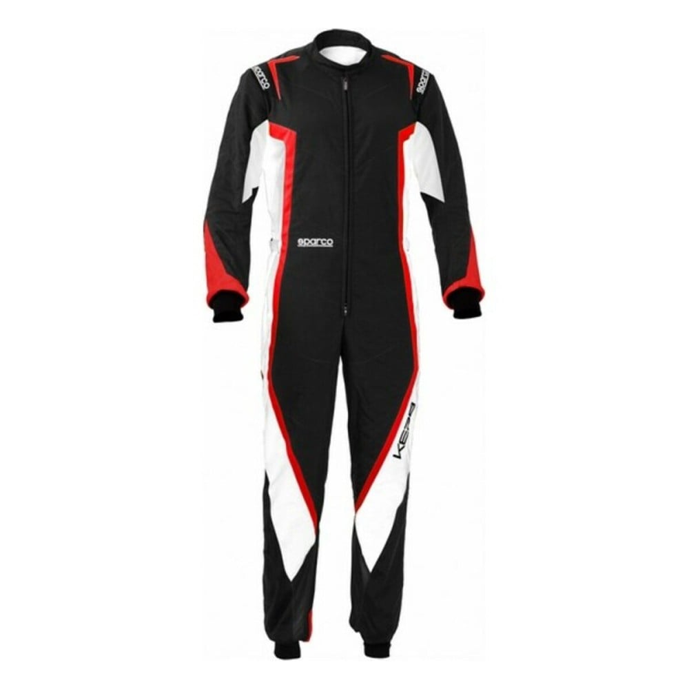 Karting Overalls Sparco K44 Kerb Black/Red (Size L)