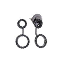 Boucles d´oreilles Femme Sif Jakobs E0215-BK-BK (2,5 cm)