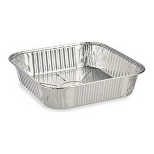 Set of trays Kinvara 23241 Silver Aluminium 20,5 x 6,5 x 20,5 cm