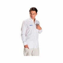 Chemise à manches longues homme Sparco Blanc (Taille S)