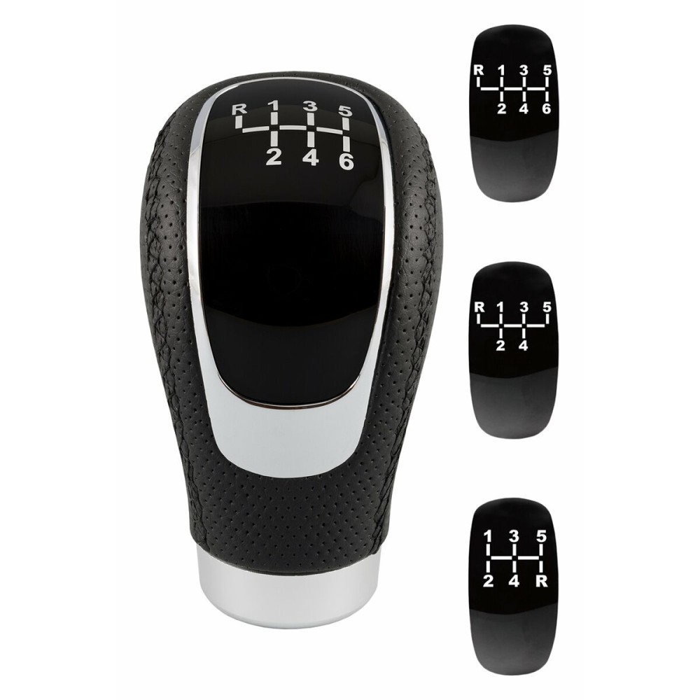 Shift Lever Knob BC Corona POM30152 Length Black Leather