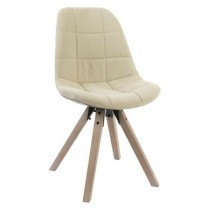 Chaise de Salle à Manger DKD Home Decor Beige Multicouleur 47 x 55 x 85 cm