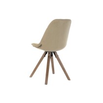 Chaise de Salle à Manger DKD Home Decor Beige Multicouleur 47 x 55 x 85 cm