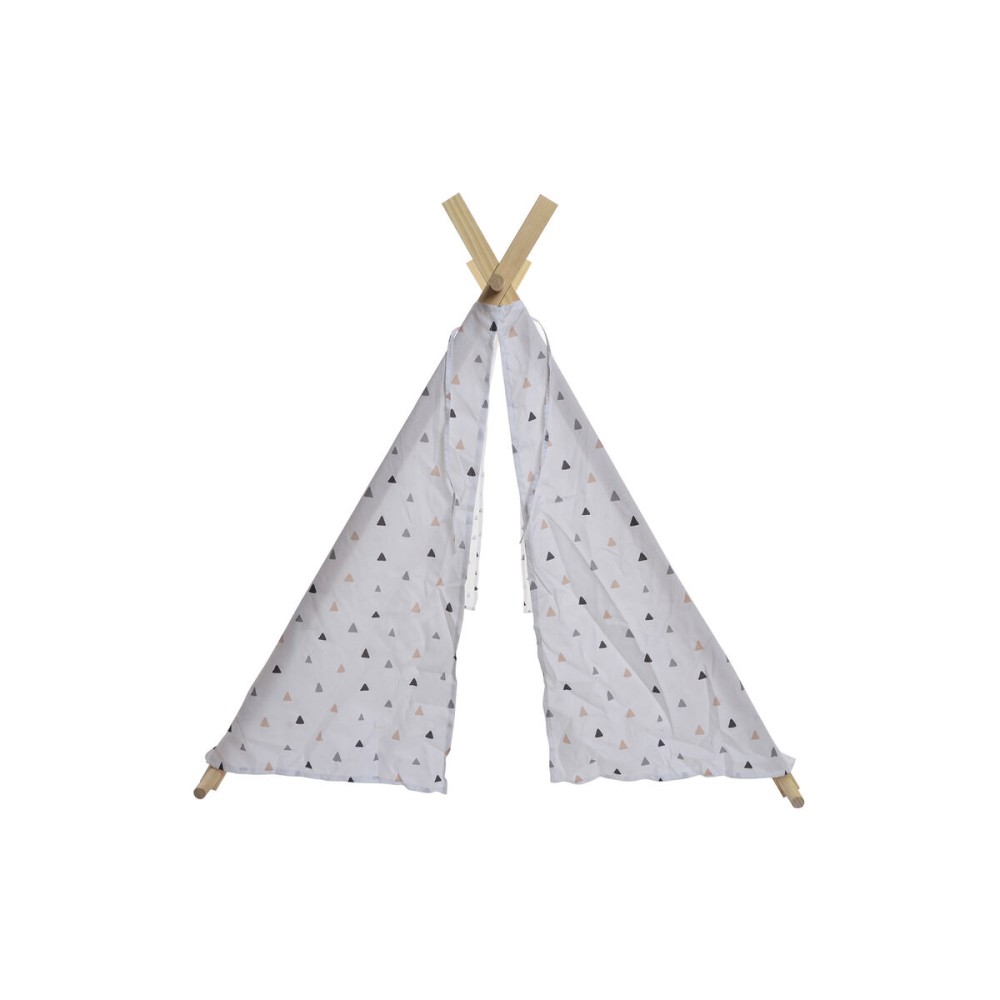 Tent DKD Home Decor Cotton Wood Unicorn (110 x 110 x 106 cm)