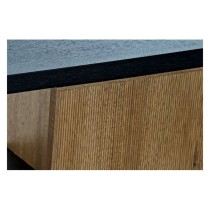 Buffet DKD Home Decor Alvin Noir Naturel Fer Frêne 160 x 40 x 75 cm