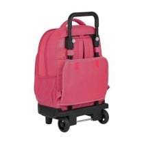 Schulrucksack mit Rädern Compact BlackFit8 M918 Rosa (33 x 45 x 22 cm)