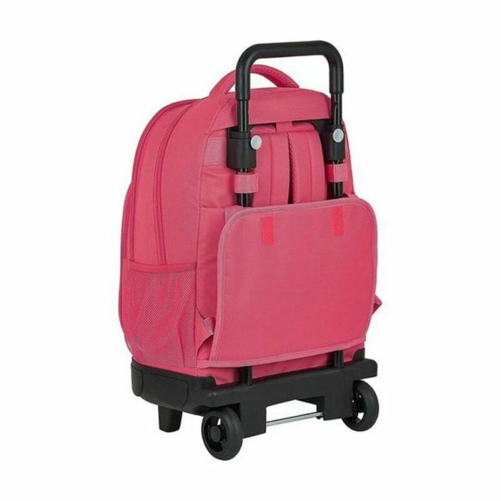 School Rucksack with Wheels Compact BlackFit8 M918 Pink (33 x 45 x 22 cm)