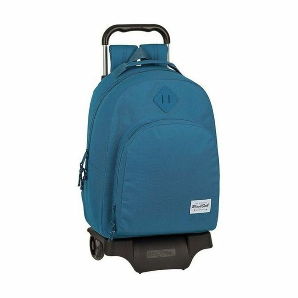 School Rucksack with Wheels 905 BlackFit8 M313G Blue 32 x 42 x 15 cm