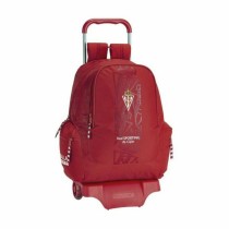 Schulrucksack mit Rädern 905 Real Sporting de Gijón Rot