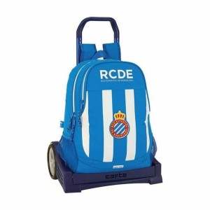 School Rucksack with Wheels Evolution RCD Espanyol