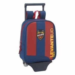 School Rucksack with Wheels 805 Levante U.D. 611820280 Blue Deep Red