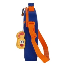 Schultasche Valencia Basket Blau Orange (38 x 28 x 6 cm)