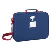 Schultasche Levante U.D. Blau Tiefes Rot (38 x 28 x 6 cm)