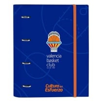 Reliure à anneaux Valencia Basket M666 Bleu Orange (27 x 32 x 3.5 cm)