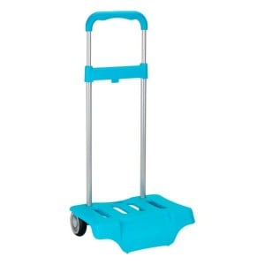 Rucksack Trolley Safta Turquoise 30 x 85 x 23 cm