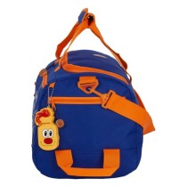 Sporttasche Valencia Basket Blau Orange (50 x 25 x 25 cm)