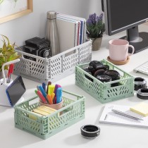 Set of 3 Foldable and Stackable Organiser Boxes Boxtor InnovaGoods