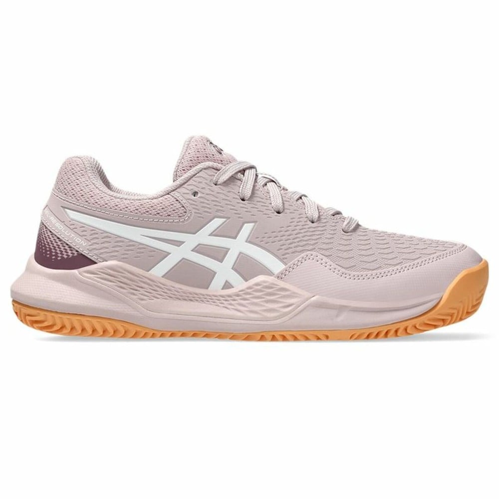 Chaussures de Tennis pour Enfants Asics Gel-Resolution 9 Gs Clay Rose