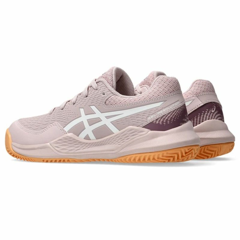 Chaussures de Tennis pour Enfants Asics Gel-Resolution 9 Gs Clay Rose