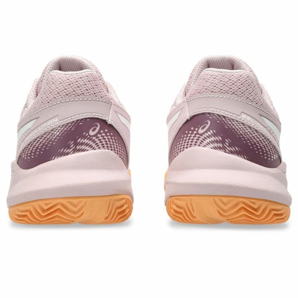 Chaussures de Tennis pour Enfants Asics Gel-Resolution 9 Gs Clay Rose