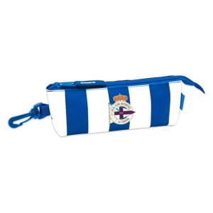 Holdall R. C. Deportivo de La Coruña Blue White (20 x 8.5 x 5 cm)