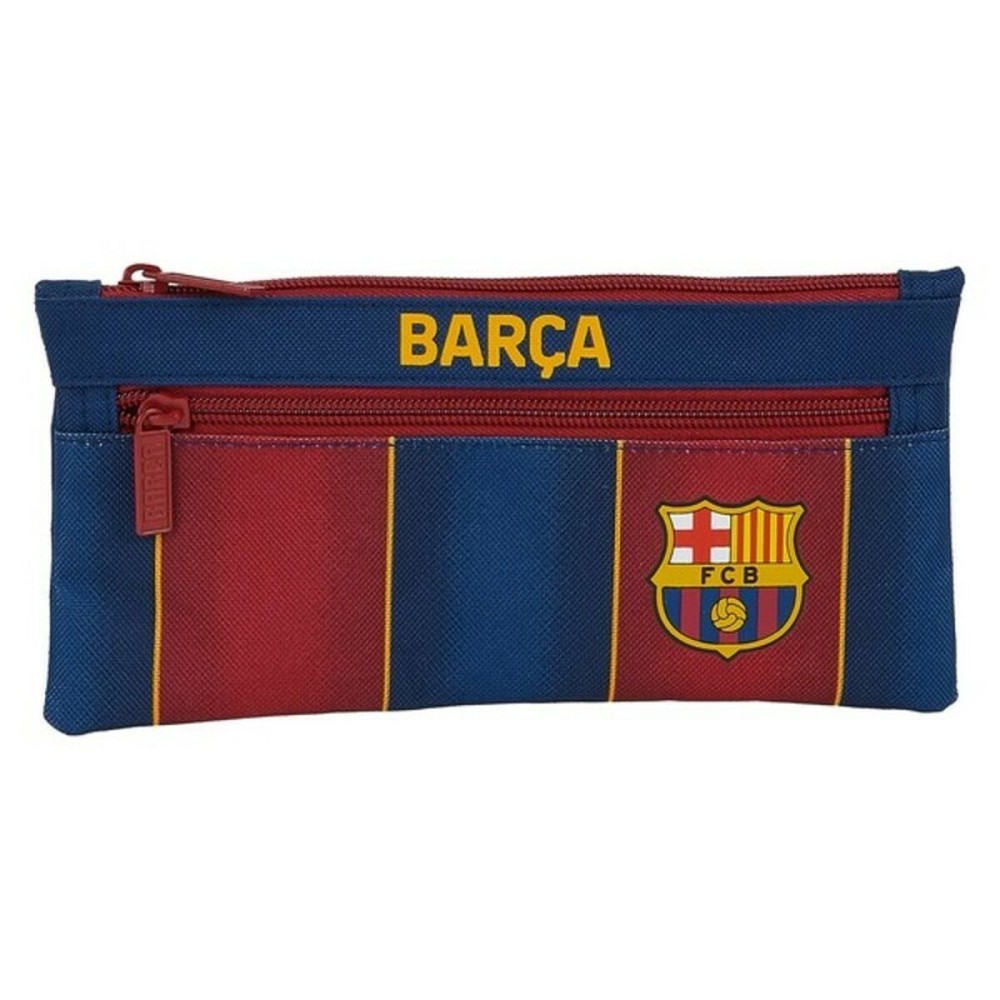 Fourre-tout F.C. Barcelona M029 Bordeaux Blue marine (22 x 11 x 1 cm)