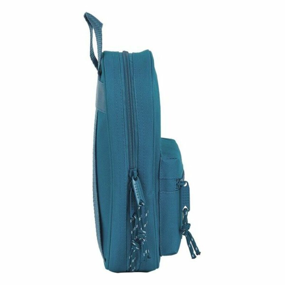 Rucksack mit Federtaschen BlackFit8 M847 Blau 12 x 23 x 5 cm