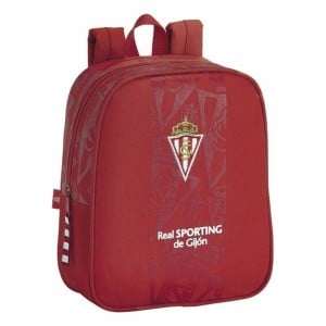 Kinderrucksack Real Sporting de Gijón Rot