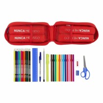 Plumier sac à dos Sevilla Fútbol Club M747 Rouge 12 x 23 x 5 cm (33 Pièces)