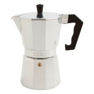 Cafetière Italienne Quid Cesena Acier Métal Bakélite 12 Tasses