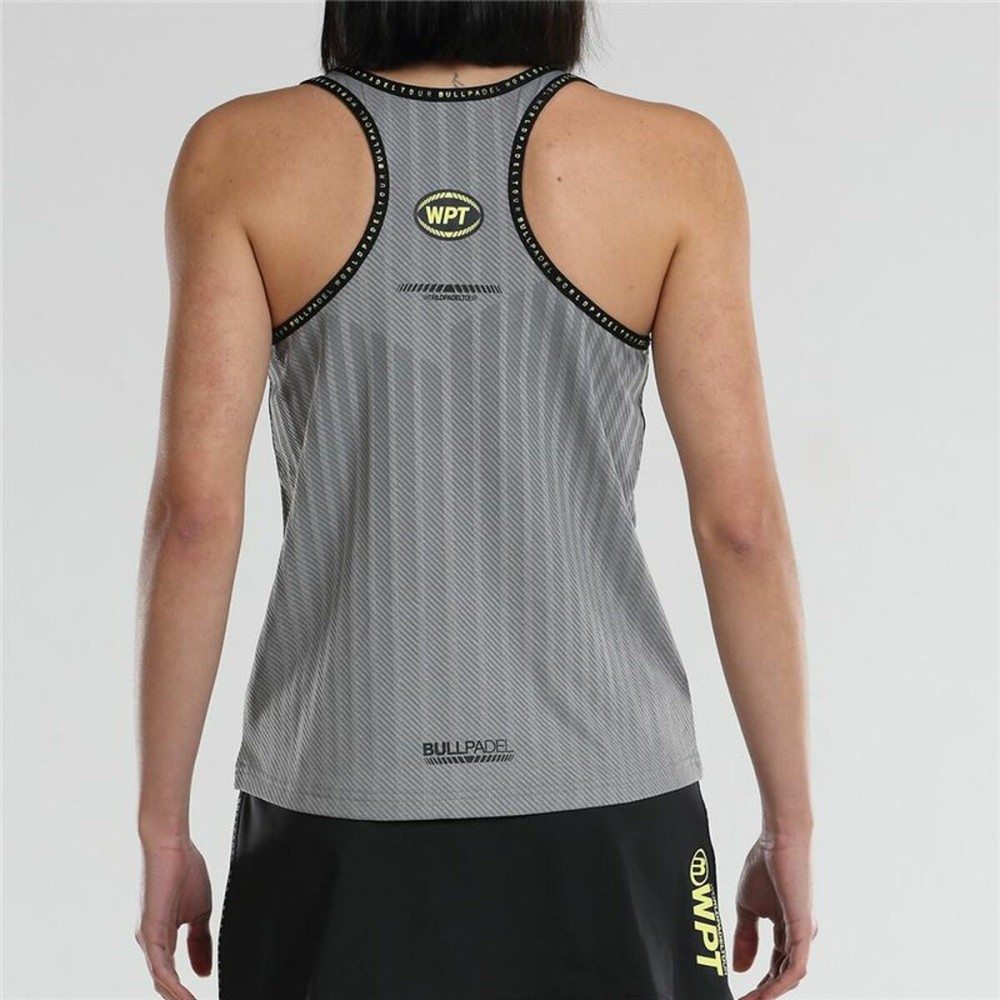 Tank Top Women Bullpadel Lugar Padel Grey