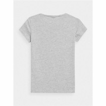 Damen Kurzarm-T-Shirt 4F Grau